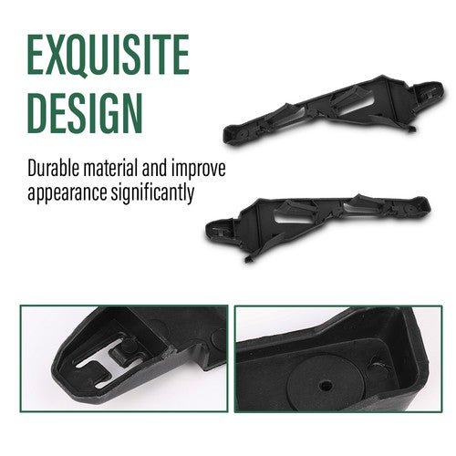 Solid Spare Fit For 2011-2014 Porsche Cayenne Front Bumper Retainer Left & Right Side