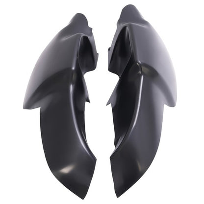 Solid Spare For Harley Dyna FXR Super Wide Glide Low Rider Lower Side Unpainted Leg Fairings