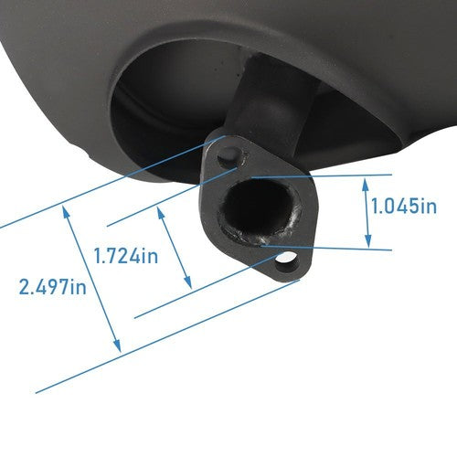 Solid Spare For Yamaha Gas Golf Cart G16 G20 G21 G22 Models Muffler Exhaust JN6-E4710-00