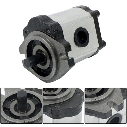 Solid Spare 9 Tooth Spline Shaft, Hydraulic Gear Pump 4-18 GPM SAE A-2 Bolts CW Cast Iron