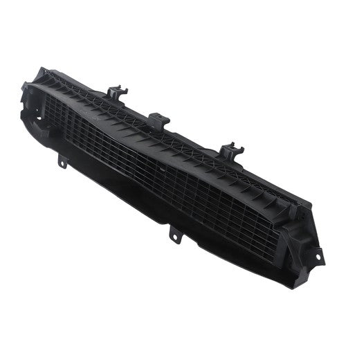 Solid Spare For 2014-2016 Chevy Malibu Black Plastic Front Bumper Grille Shutter 23478032