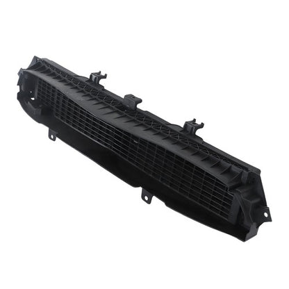 Solid Spare For 2014-2016 Chevy Malibu Black Plastic Front Bumper Grille Shutter 23478032