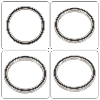 Solid Spare 10 Pack 6710-2RS Deep Groove Ball Bearings 50x62x6mm, Chrome Steel Rubber Seals