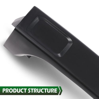 Solid Spare Fit For 2006-2010 Hummer H3 H3T Black Door Handle Outside Front & Rear Set of 5