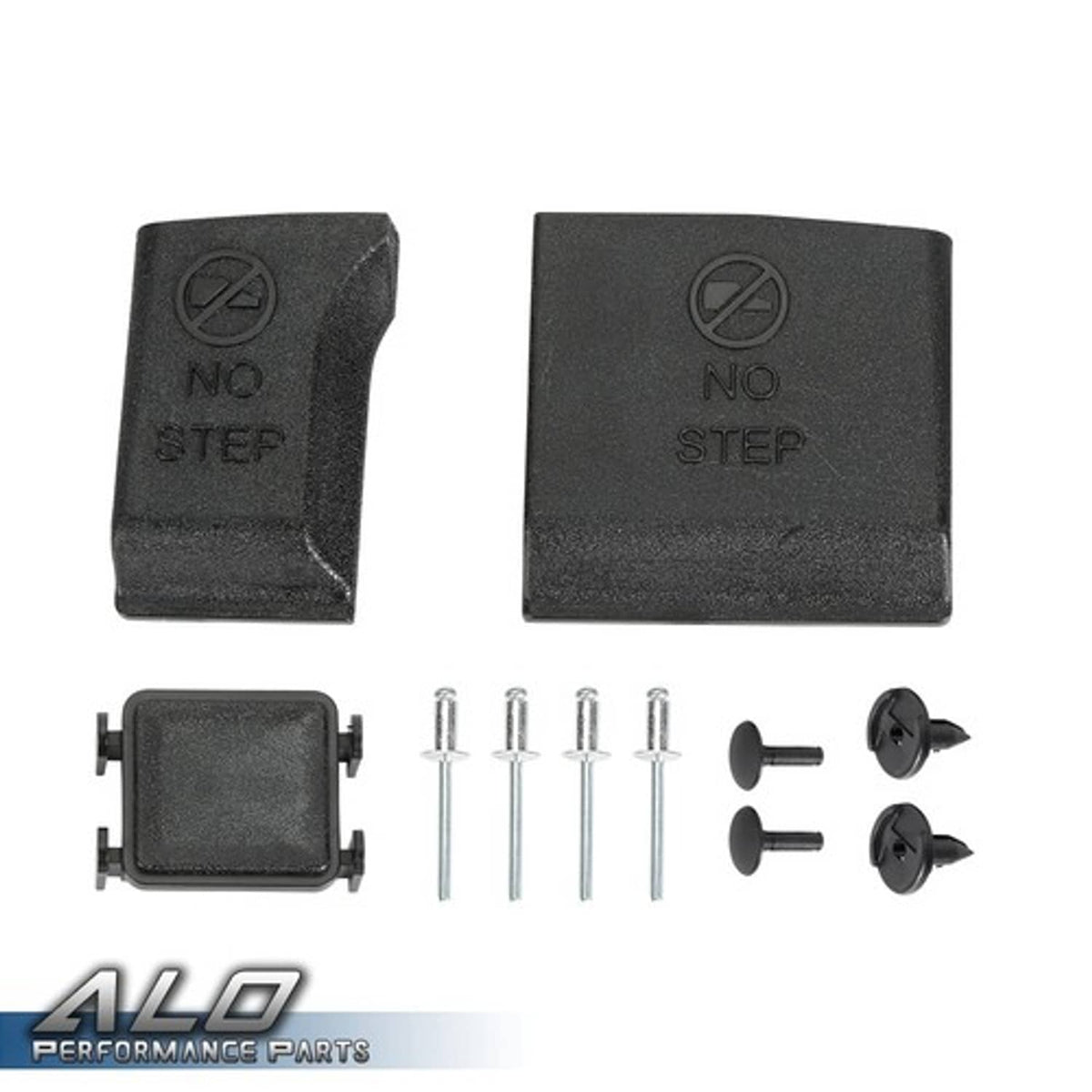 Solid Spare Fit For 2015-19 Ford F150 Tailgate Flexible Step Pad Molding With Release Button