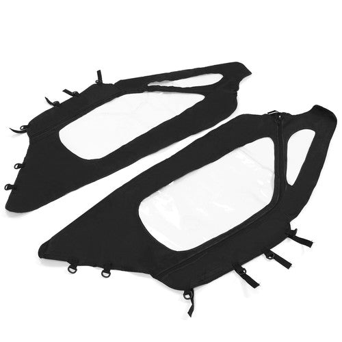 Solid Spare UTV Soft Upper Door Cab Enclosure Set For Polaris RZR PRO XP Turbo R S 2020-2024