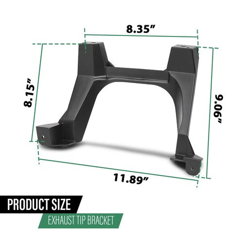 Solid Spare Fit For 2019-2023 Jeep Cherokee Exhaust Tip Bracket Right Side 68338961AA