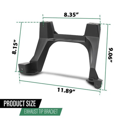 Solid Spare Fit For 2019-2023 Jeep Cherokee Exhaust Tip Bracket Right Side 68338961AA