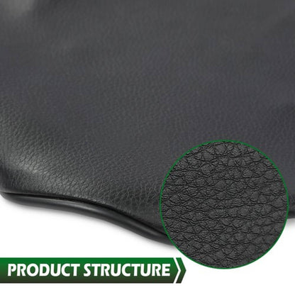 Solid Spare Fit For 1979-1987 Yamaha QT50 MA50 Synthetic Leather Seat Cover Protector Black