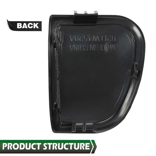 Solid Spare Switch Cover Dash Trim Blank Fit For 1998-2005 S10 Blazer Jimmy Sonoma Black