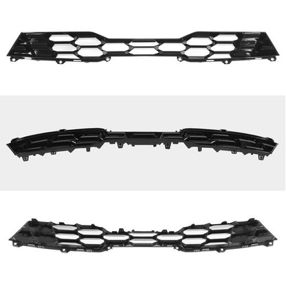Front Bumper Upper Grille 86350-M6510 For 2022-2023 Kia Forte GT Black Plastic