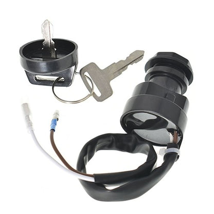 Solid Spare FIT FOR KAWASAKI BAYOU 300 KLF300 1988-2004 NEW IGNITION KEY SWITCH USA