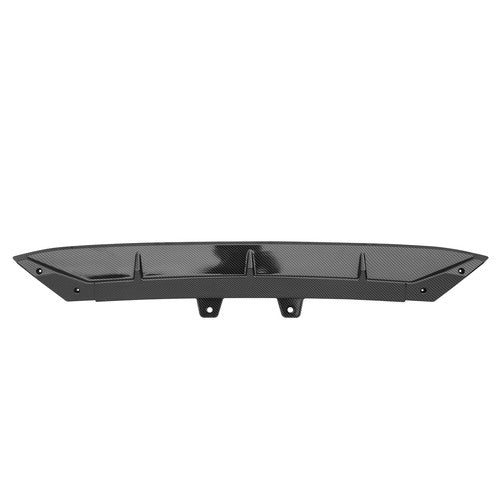 Front Bumper Spoiler Lip Splitter Carbon Fiber Print For 2022-2024 Honda Civic