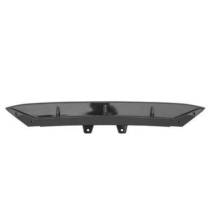 Front Bumper Spoiler Lip Splitter Carbon Fiber Print For 2022-2024 Honda Civic