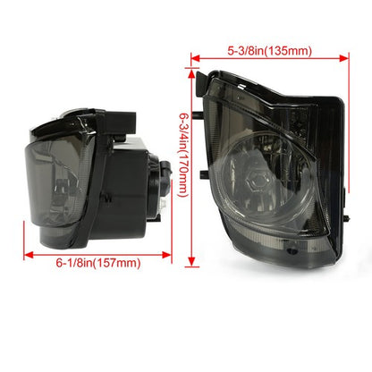 For 2006-2010 07 08 Lexus IS250 IS350 Smoked Lens Fog Lights Bumper Lamps w/Bulb