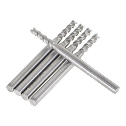 Solid Spare 5 PCS 3/32" 4 Flute 1-1/2" Overall Length 3/8" LOC Carbide End Mill