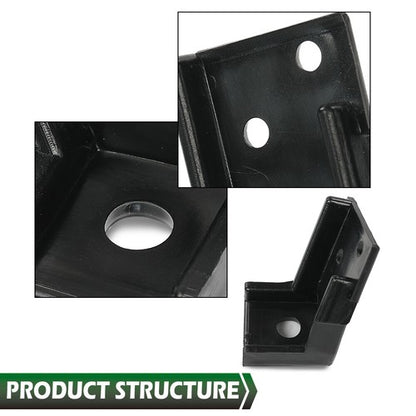 Solid Spare Fit For 02-09 GMC Envoy Saab 9-7x Driver Door Panel Bracket Combo Pack