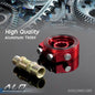 Solid Spare Fit For Car Racing JDM Aluminum Oil/Gauge Filter Sandwich Adapter Plate Kit