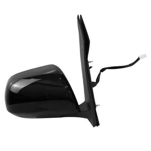 Black Smooth Power Heated Mirror for Toyota Sienna 2015-2020 Passenger RH Side