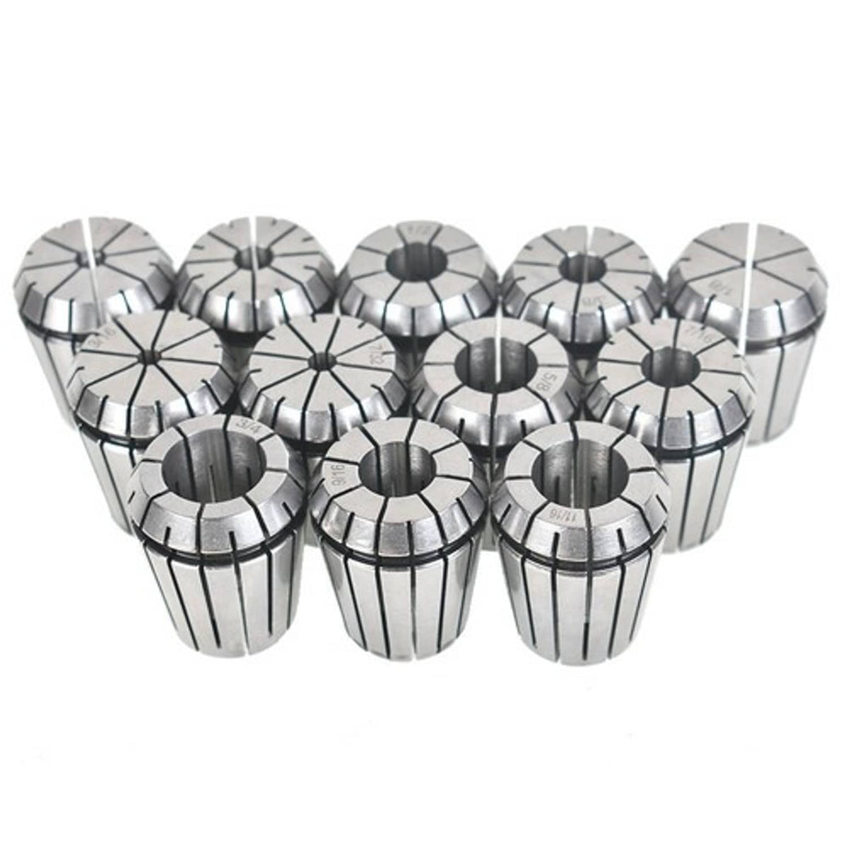 Solid Spare ER32 Spring Collet Set For CNC Workholding Engraving milling Lathe Tool 12Pcs