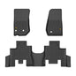 Solid Spare TPE Floor Mats Fit For2013-2018 Jeep Wrangler JK All Weather Protection Liners