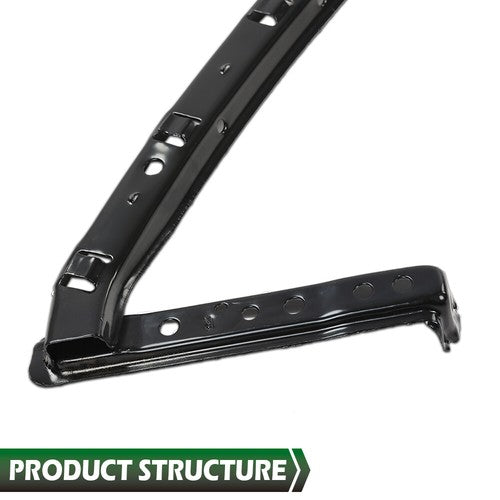 Solid Spare Bumper Brackets Fit For 2006-2011 Honda Civic Sedan Front Left+Right Side