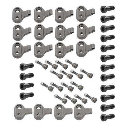 Solid Spare Stump Grinder 16-Tooth Kit with 48PCS Set and 2' Bolts For VERMEER SC252 362 292