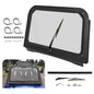 Solid Spare Clear Windshield with Wiper For Polaris RZR 800 RZR 4 800 2008-2014 XP 900 11-14