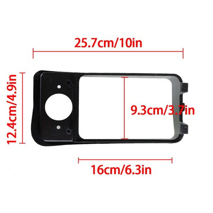 Solid Spare For Club Car DS Black Headlight Bezel Driver & Passenger 1993+ Golf Cart 1016880