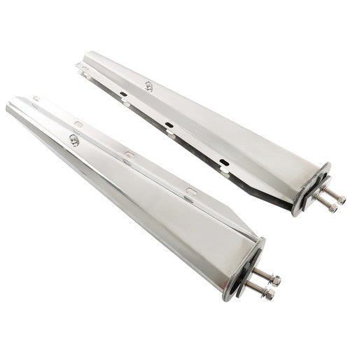 Solid Spare Stainless Steel 1 1/8 Bolt Tapered For Semi Truck 30" Straight Mud Flap HangerUS