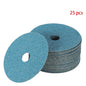 Solid Spare 25 Pack 5 x 7/8, 36 Grit Zirconia Resin Fiber Grinding and Sanding Discs