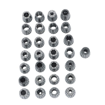 Solid Spare 29 Pcs ER40 Precision Spring Collet Set Milling Lathe CNC Chuck Bit Holder Tool