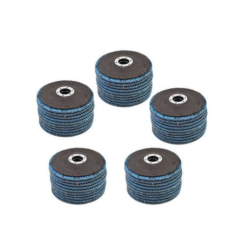 Solid Spare 4-1/2" X 7/8" 120 Grit T29 Premium Zirconia Flap Disc Sanding Grinding 50Pack