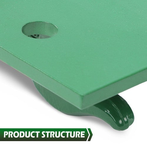 Solid Spare 2Pcs Bolt on Grab Hooks D Rings For John Deere Compact Tractor 1025R 2032R 3320