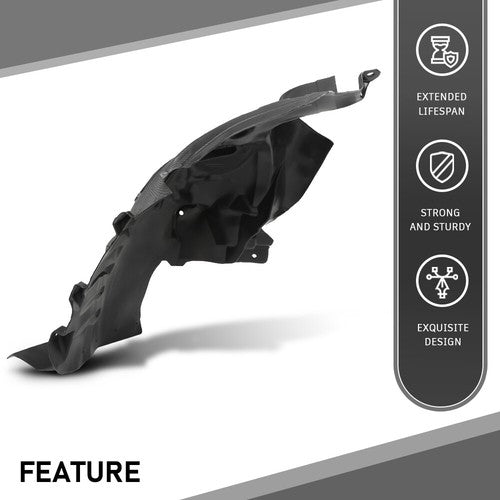 Solid Spare Front Left Side Fender Liner Fit For 2014-2017 Mercedes-Benz E350 E400 E550