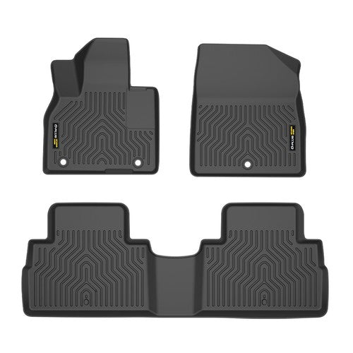 Solid Spare Fit For 20-24 Hyundai Palisade All Weather TPE Floor Mats Protection Liners