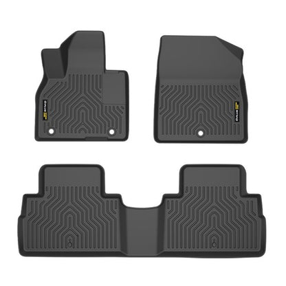 Solid Spare Fit For 20-24 Hyundai Palisade All Weather TPE Floor Mats Protection Liners