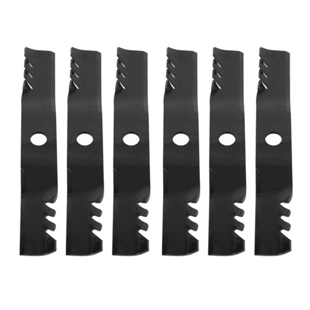Solid Spare Fit For Kubota 60" K5955-34360 K5955-97530 396-816 6 Pcs Gator Lawn Mower Blades