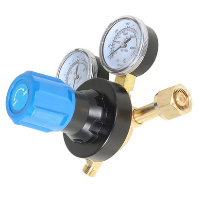 Solid Spare CGA540 Oxygen Regulator Welding Gas Gauges Max Inlet Pressure 3000 psi New