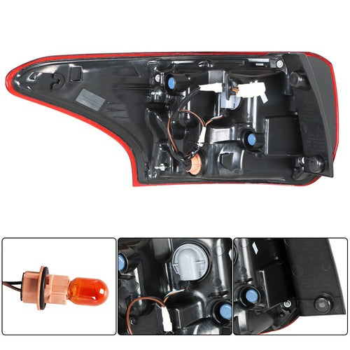 Solid Spare Right Passenger Side Rear Tail Light Brake Lamp For Mitsubishi Outlander 16-2020