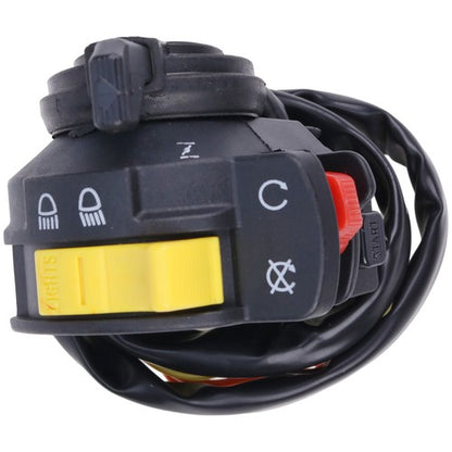 Solid Spare Handlebar Switch Start Stop Headlight for Suzuki Quadsport/Ozark 250 LTF/LTZ250