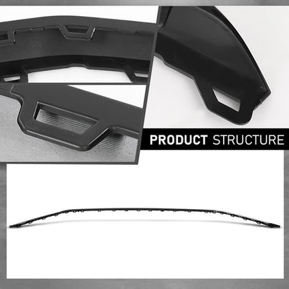 Solid Spare Fit For 2018-2020 Audi SQ5 Q5 Front Bumper Cover Molding Trim Impact Strip Black