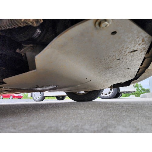Solid Spare Skid Plate Belly Pan Aluminum For 99-10 VW Volkswagen Golf Jetta MK4 New Beetle