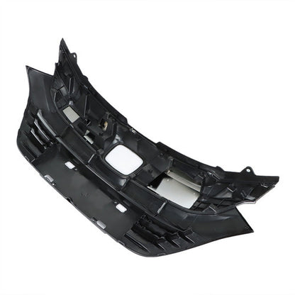 Solid Spare Fit For Honda HRV HR-V 2019 2020 2021 Plastic Front Bumper Chrome Grille Grill