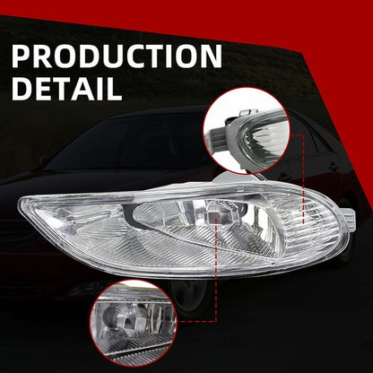 Fit For 2005-2008 Toyota Corolla 2002 2003 2004 Toyota Camry Clear Fog Light