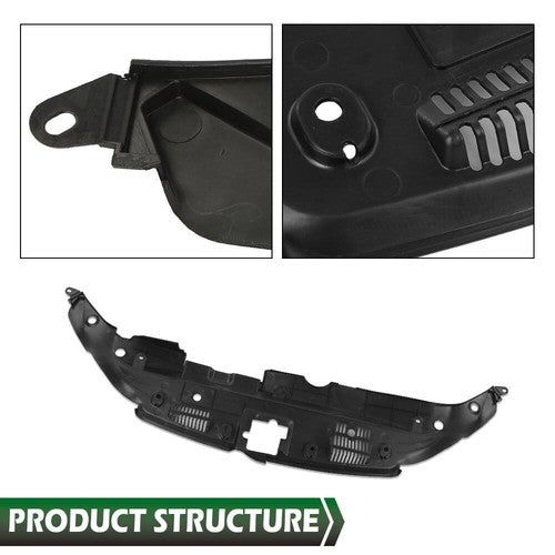 Solid Spare Radiator Support Cover Fit For 2014-2018 Toyota Highlander 2015 2016 2017