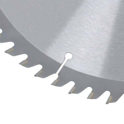 Solid Spare Industrial-Grade 10"×30mm×60T Saw Blade with Carbide Teeth, Silver Coating