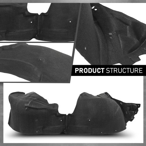 Solid Spare Front Fender Liner Splash Shield Right Side Fit For 2017-2025 Cadillac XT5