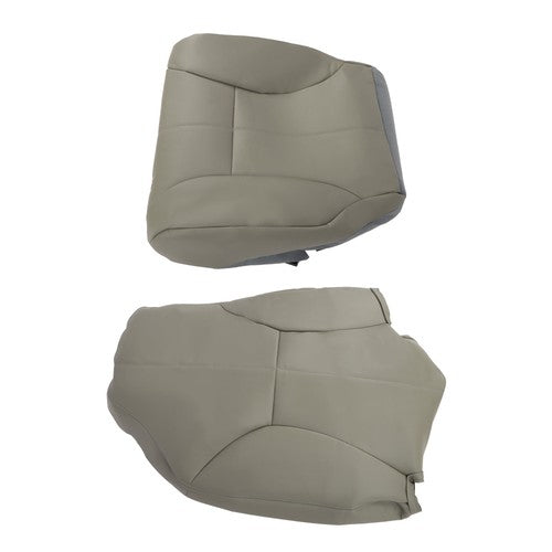 Solid Spare Suit For Dodge Ram 1500 3500 SLT 1998-2002 Driver Bottom&Top Leather Seat Cover