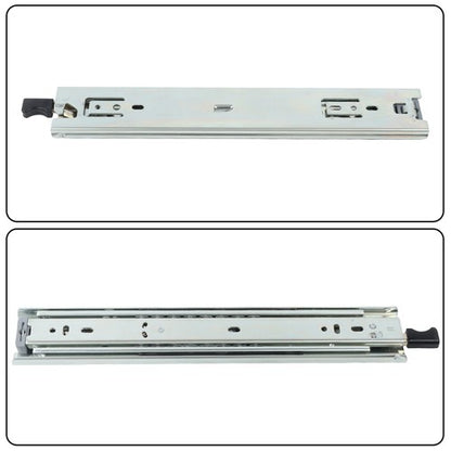 Solid Spare 1 Pair Heavy Duty 150lbs 12 "Side Mount lockable drawer slides